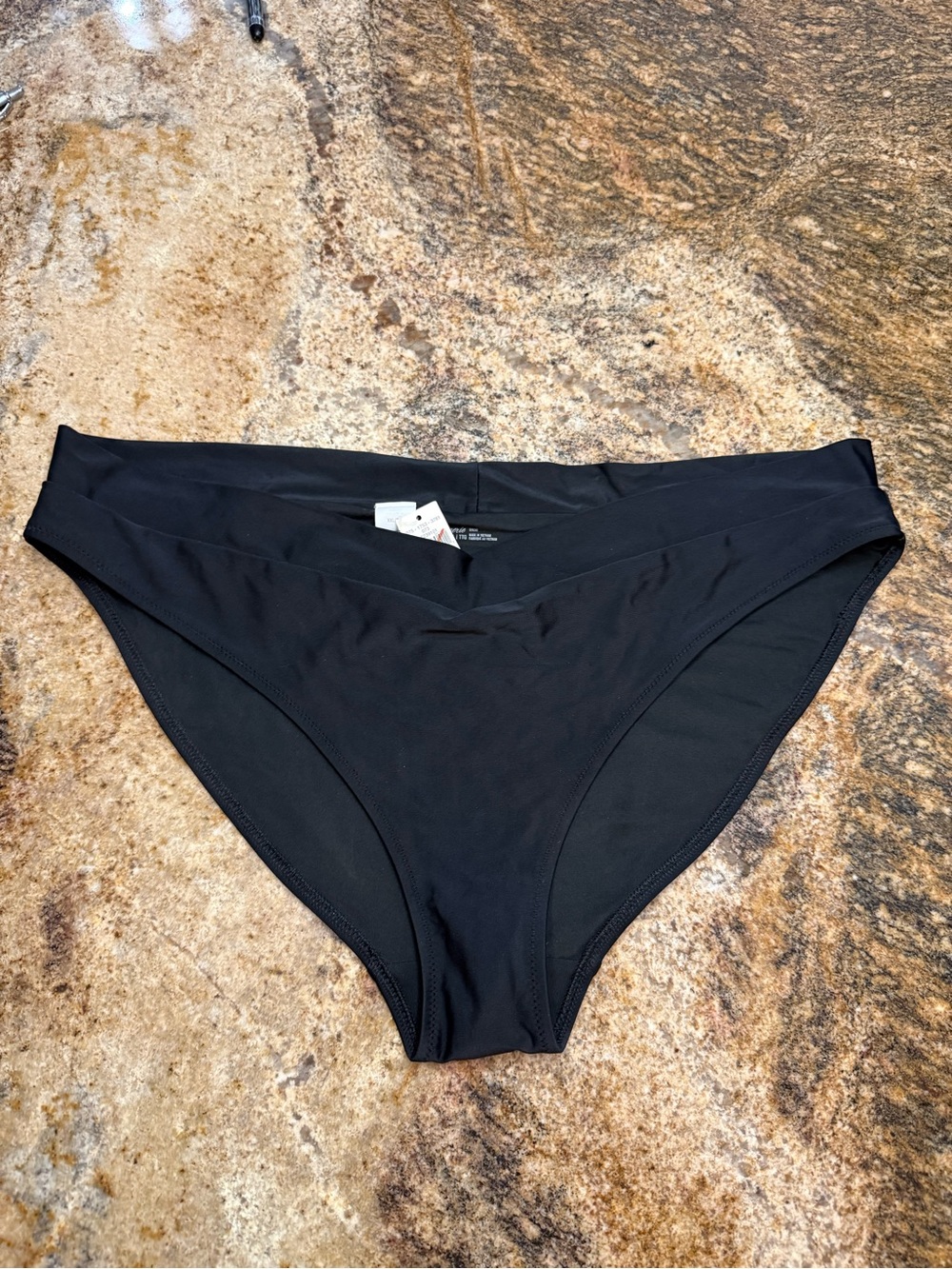 aerie Black Bikini Bottoms